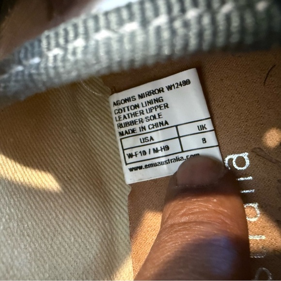 EMU Australia Agonis Mirror Lace Espadrille Sneaker 10 - Picture 5 of 5